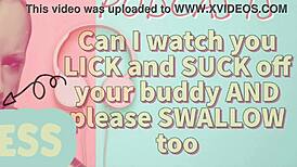 Kinky Podcast: Watch Him Lick, Suck, And Swallow His Buddy's Cum.