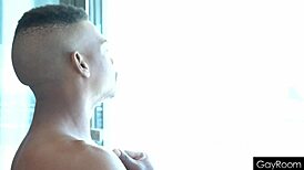 adrian hart uses bbc to massage his throat and booty hole with rimjob 😏