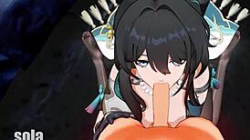 ruan mei's intriguing anime hentai story