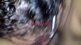 look at this puta taking leite and cumming pelo rabo in pov