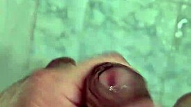 Exotic Brazilian twink plays with his cute young body in the shower