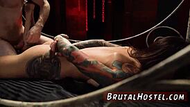 Excited Young Tourists In Rough Adventure