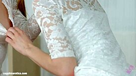 Candy Sweet and Olivia Grace explore lesbian lovemaking