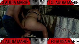 I watch la gorda and her gay friend get horny in parents' house before getting caught