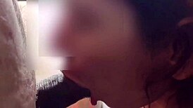 Småfransk jente suger og rir tykk meksikansk fyr.