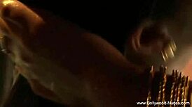 She strips nude and teases seductively, enjoying her erotic indian ritual 😍