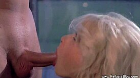 Erotic cfnm blowjob session