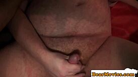 Superchub bears assfucking during the orgy scene