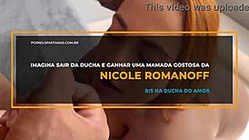 Bis na ducha do amor com bia hot e nicole romanoff