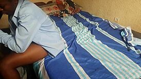 18 years ebony teen gets fucked hard in african homemade video. Feel that big cock!