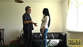 Real Busty Cougar Takes a Deep Throat Pounding in Hardcore Amateur Action