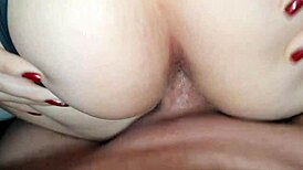 Wife's Intimate Moment With Panties To The Side