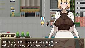 loira gets trapped on the roof helping farah the otherworld hero part 2