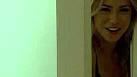 Naughty America: Housewife's Pre-Fuck Session Before Date Night