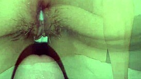 Wife's Intimate Moment With Panties To The Side