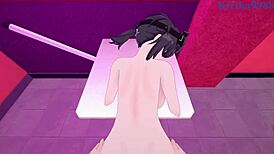 zhu yuan and grace howard in intense pov creampie sex