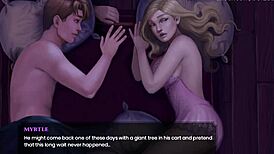 Myrtle's Big Boobs in Lingerie Make Boris's Cock Harder Emotionally