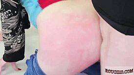 Extreme amateur tiny Ava deep-throats 47 jism explosions hard