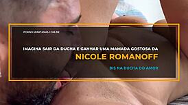 Bis na ducha do amor com bia hot e nicole romanoff
