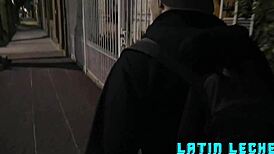 Latino renovator offers more than repairs with a sneaky bareback suck. What extra service will he provide next?