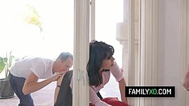 Pervý stepfamily trojstyk s divokými mladými. Je to šialené!