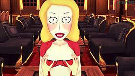 Beth Smith Hard Sex With Rick In Morty Fantasy
