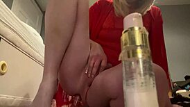 alikat2 covers cock in makeup and cums