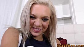 Blacked Teen Gets Cum on Face