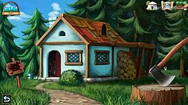 Myrtle's Big Boobs in Lingerie Make Boris's Cock Harder Emotionally