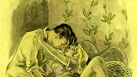 vintage erotic illustration brings retro anime charm to life