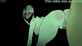 terrible momo picks a guy for hentai parody