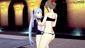 sagiri sakurai chitose kisaragi ruri hoshino intense lesbian hentai