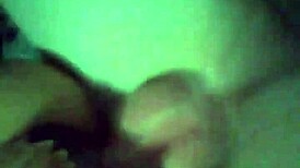 Girl rides cock and dildos her ass at the same time