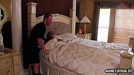 Big tits Maxine X fucks Lord Black!