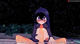 Hex Maniac Trainer Engages In Classroom Fantasy With Pokemon