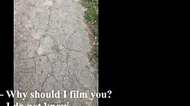 ki-sim says, 'i'm sucking this stranger's cock on the street, it's real'