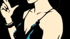 Suellen Santos teases with tattooed mature solo play.