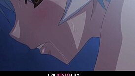 selena falls for kazuma's trap in hentai porn 😈