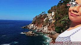 Spanish Latina Teen Gets Anal Sex Outdoor from German Tourist POV