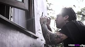 Kenna James Stopped by Tiny Hands During Intimate Moment