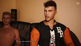 Being A Dik Chick Route 58 hází dilda na jocky