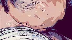 Gay animation with big thick cock fucking passive slut’s mouth