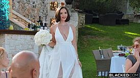 Tushy Bride Eve Explores First Anal at Hotel Vixen Before Wedding