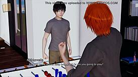 My real desire explodes in erotic anime hentai cartoon!