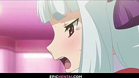 Selena jatuh ke perangkap Kazuma dalam hentai porno 😈