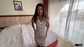 Russian Girls Ride and Bend Over for Cash Abroad