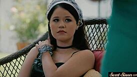 Classy Teen Fucked and Jizzed on Tits!