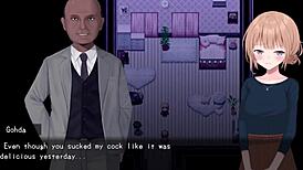 Watch Meg Fall In Hentai Game!