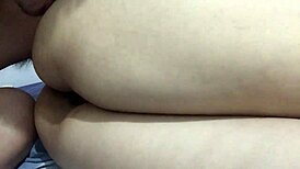 My filipina girlfriend's legs and chubby pussy turn me on