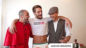 Yo, backstage with Léo Felipo, possessed by raw desire!